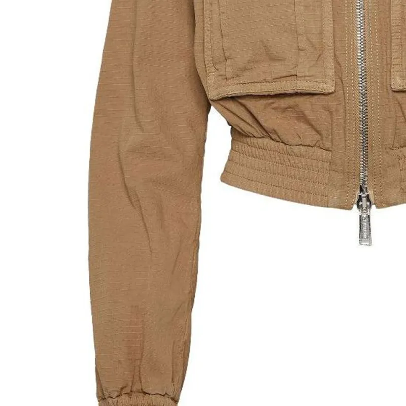 DSQUARED 2 Stand Up Collar Short Jacket-2