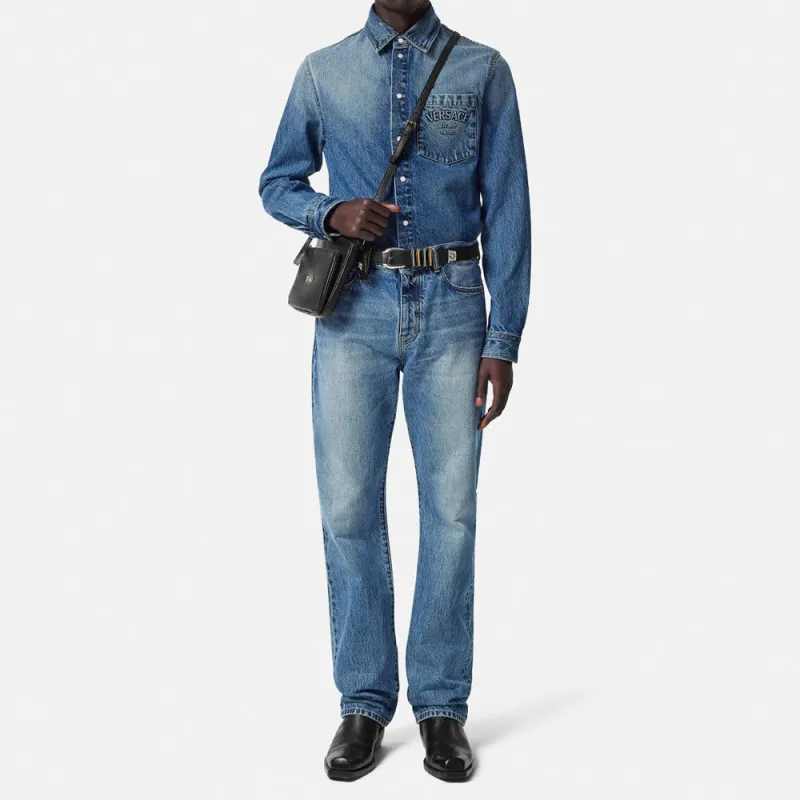 VERSACE Wide leg Jeans-2