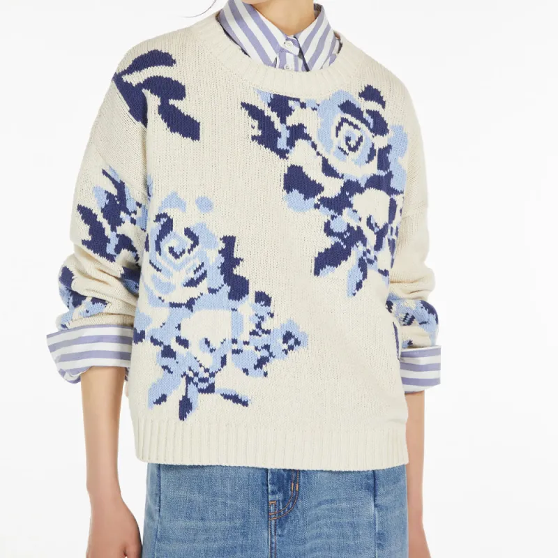 WEEKEND MaxMara Fabian Crewneck Knit Jumper-2