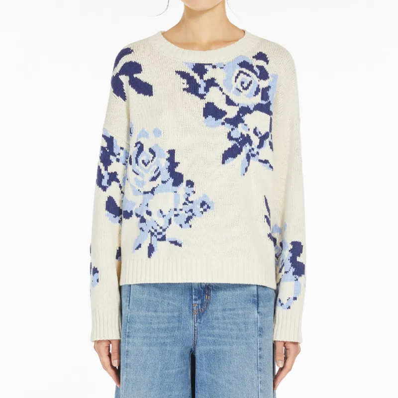 WEEKEND MaxMara Fabian Crewneck Knit Jumper-1