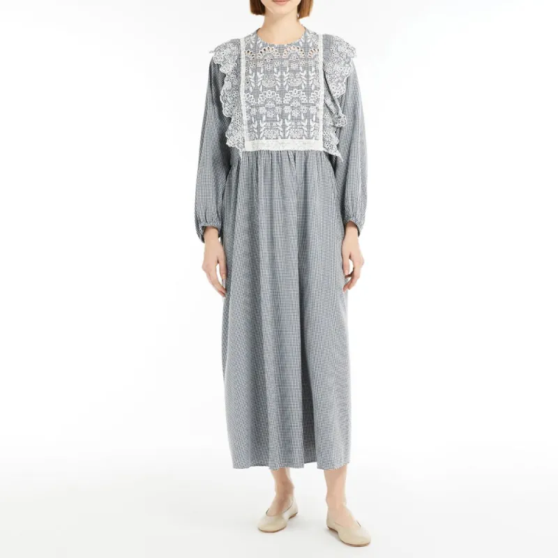 WEEKEND MaxMara Long Sleeved Dress Women's Blue-1