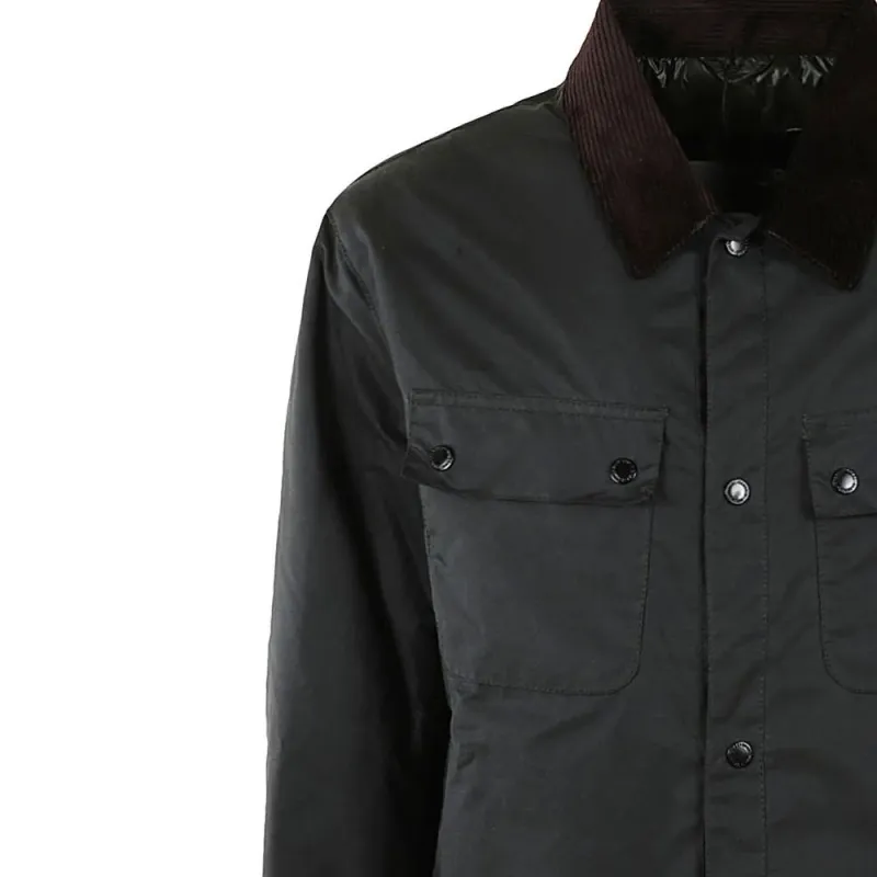 BARBOUR Tourer Logo Patch Buttoned Jacket-2