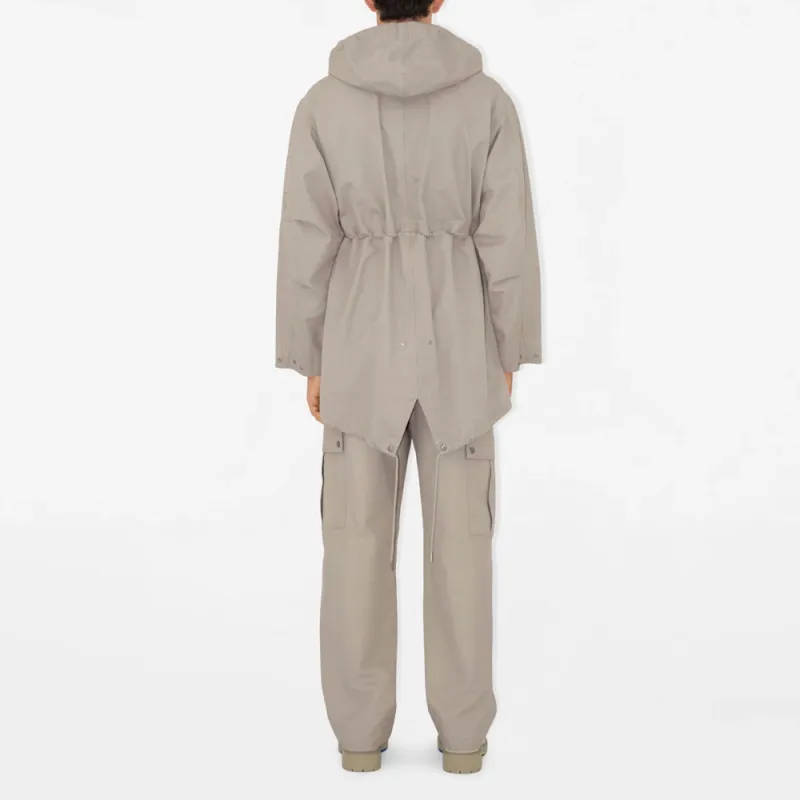 Burberry Coats Men Gray-2