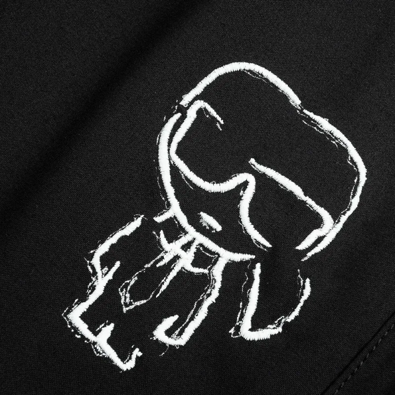 KARL LAGERFELD SS24 Casual Shorts Men's Black-3