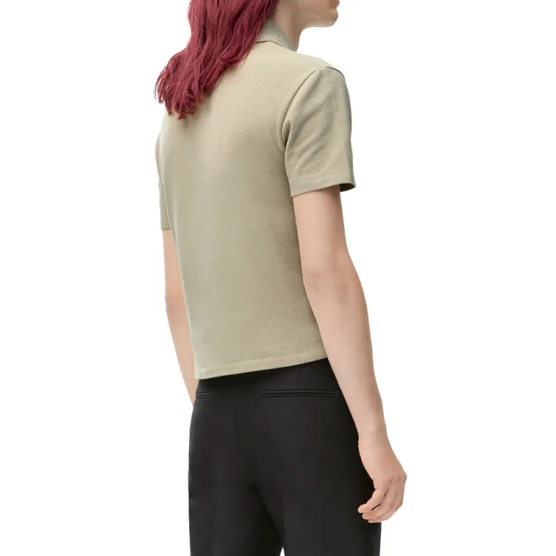 LOEWE SS25 Polo Shirt Men's Sage Green-2