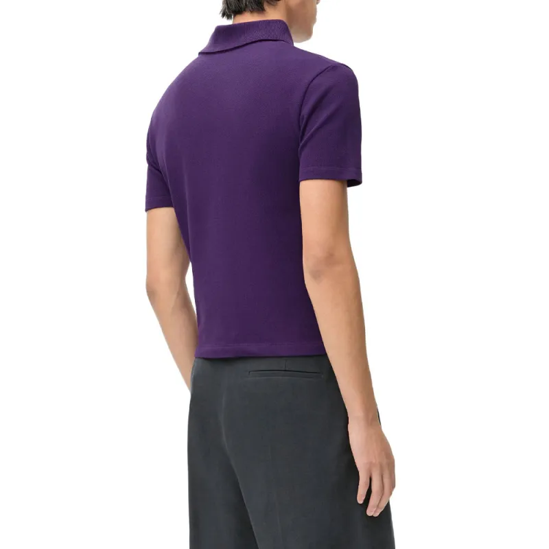 LOEWE SS25 Polo Shirt Men's Purple-3