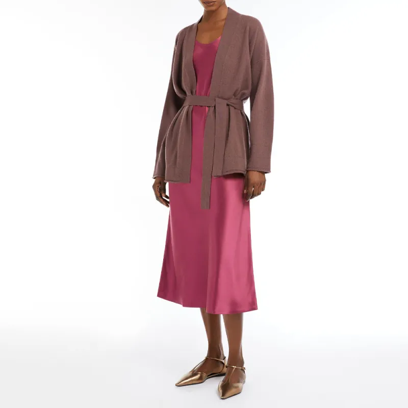MaxMara Sleeveless Dress Women's Purple-3