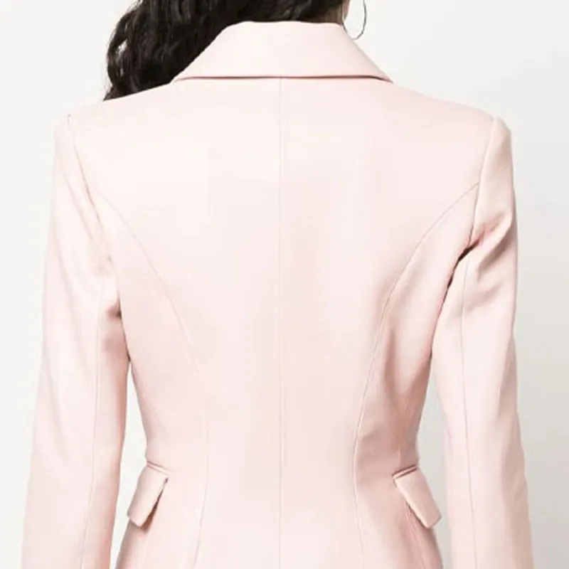 BALMAIN Business Suits Women's Pink-4