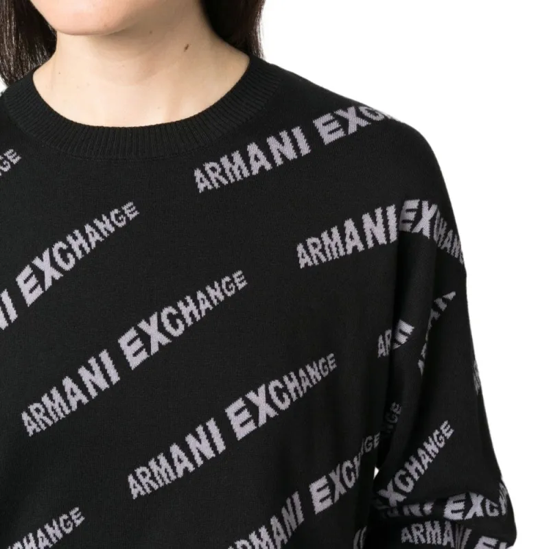 ARMANI EXCHANGE Sweatshirts Women's Black-4