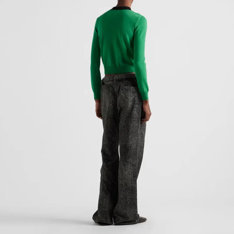 PRADA Sweaters Men Green-3