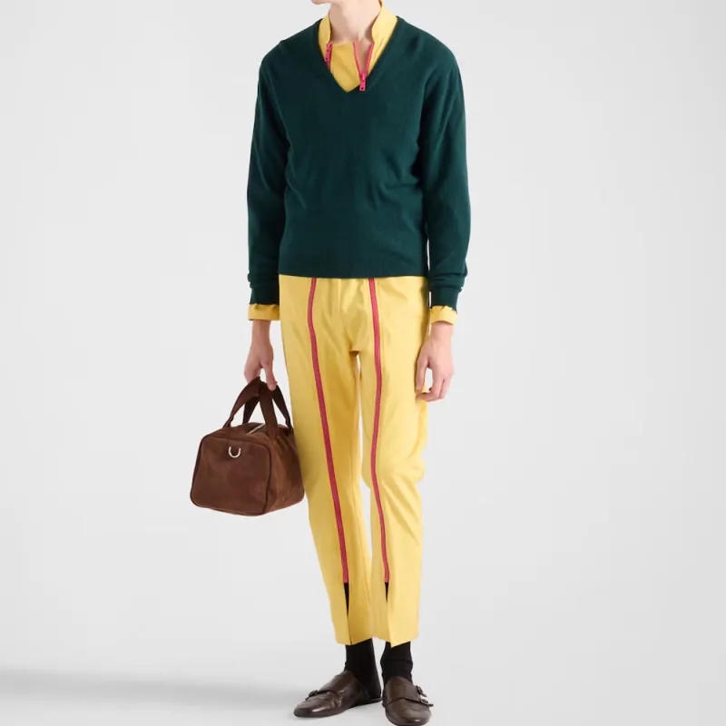 PRADA Sweaters Men Green-1