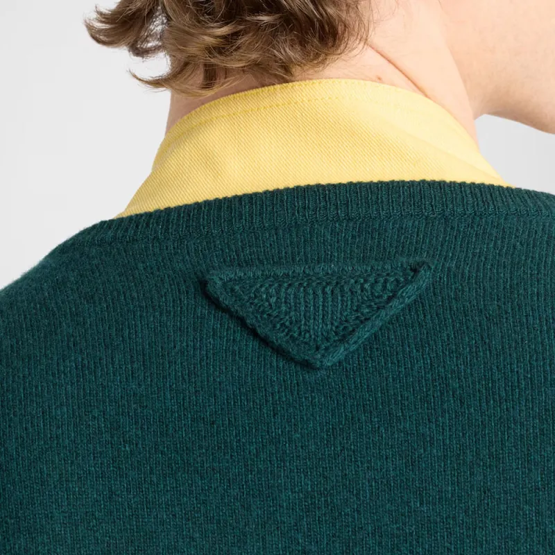 PRADA Sweaters Men Green-5