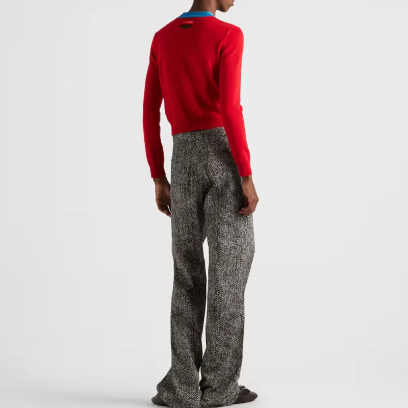 PRADA Sweaters Men Red-2
