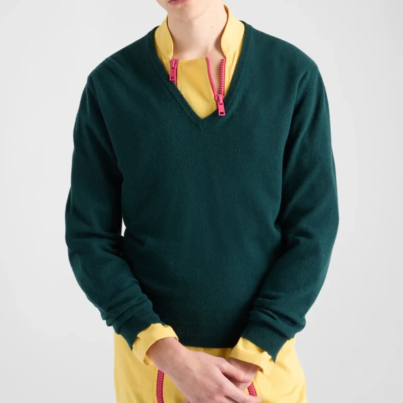 PRADA Sweaters Men Green-2