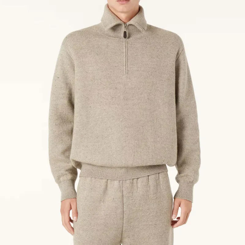 Loro Piana Knitwear Men Gray-3