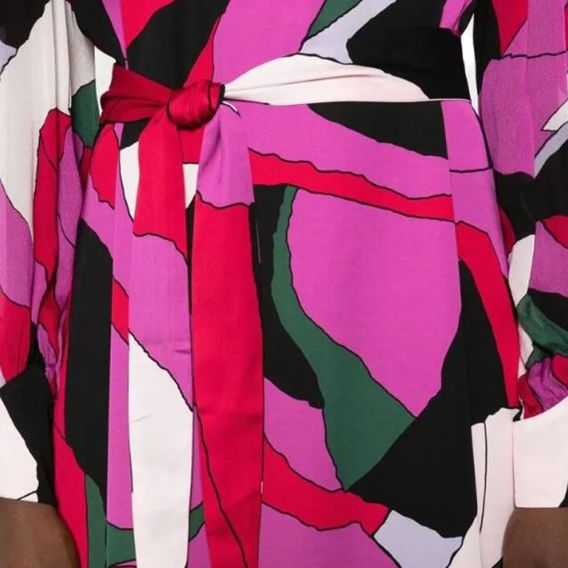 DVF Diane Von Furstenberg Abel All Over Printed Midi Dress-4