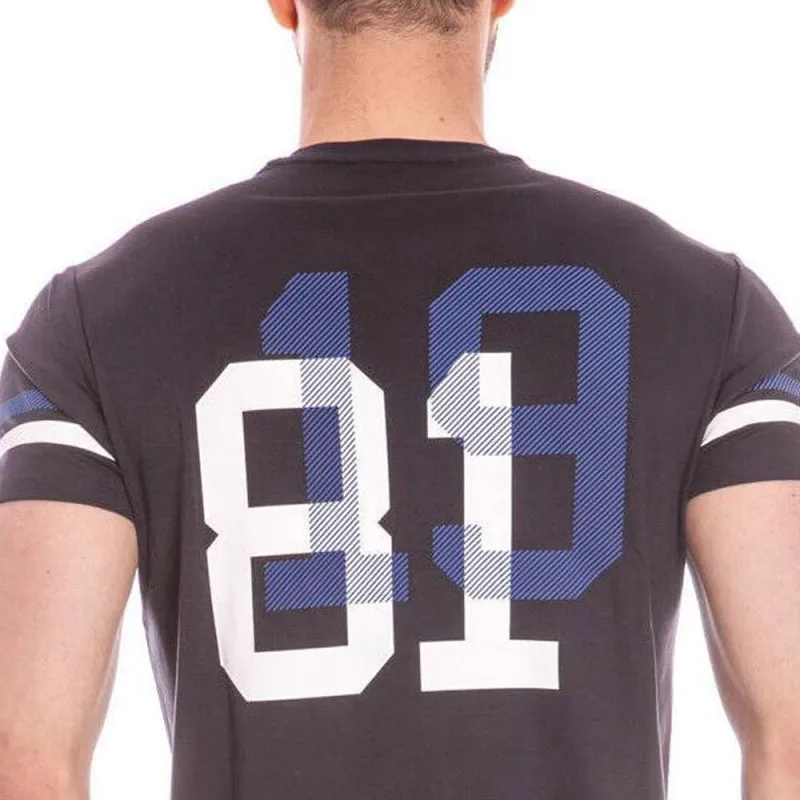 ARMANI JEANS T Shirts Men Blue-3