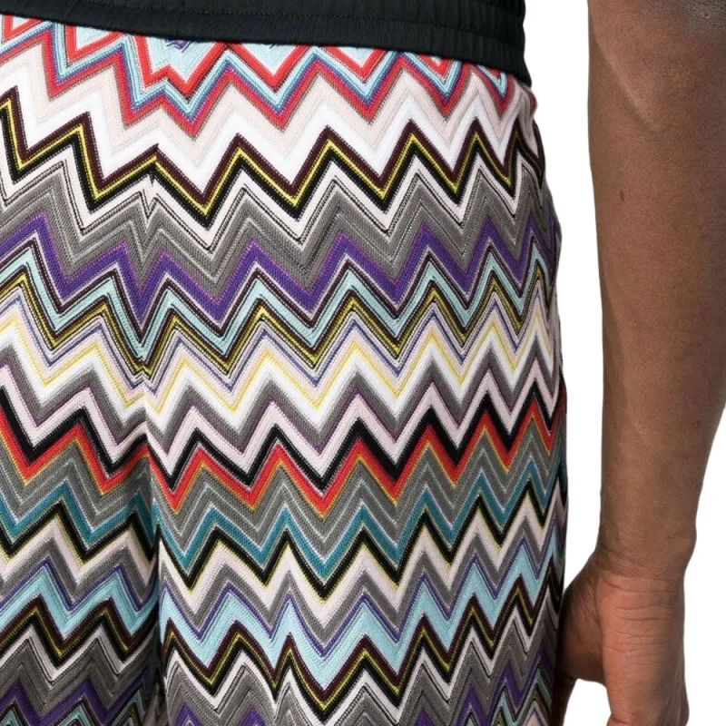 MISSONI Zig Zag Printed Bermuda Shorts-4