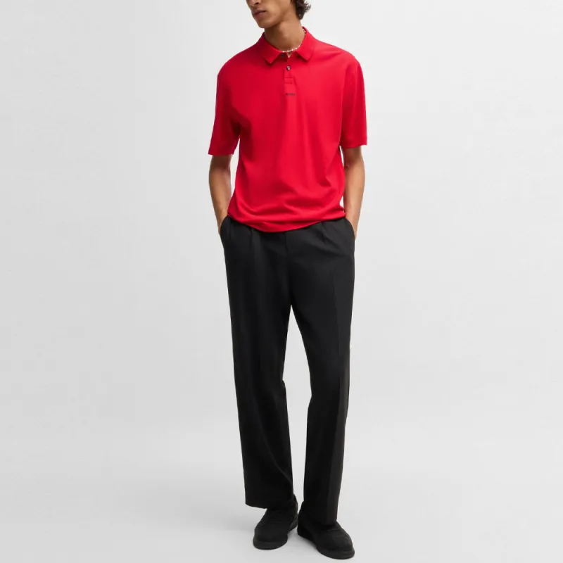 HUGO BOSS Polo Shirts Men Red-1
