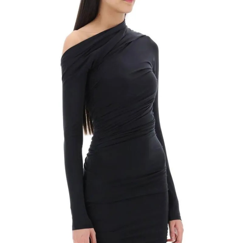 Balenciaga Twisted Midi Dress-3