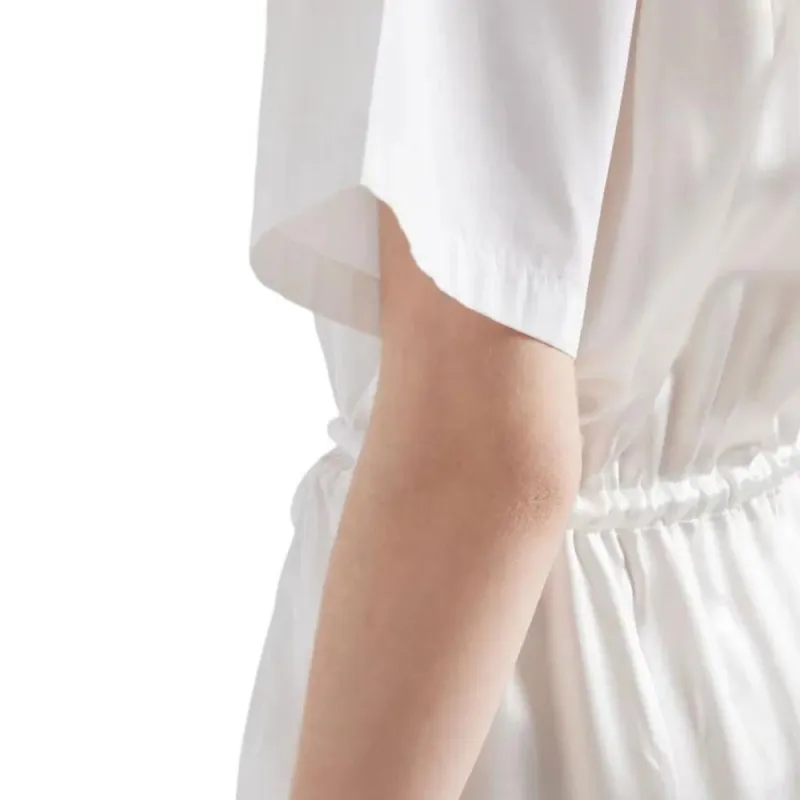 PRADA Short-Sleeved Drawstring Dress-5
