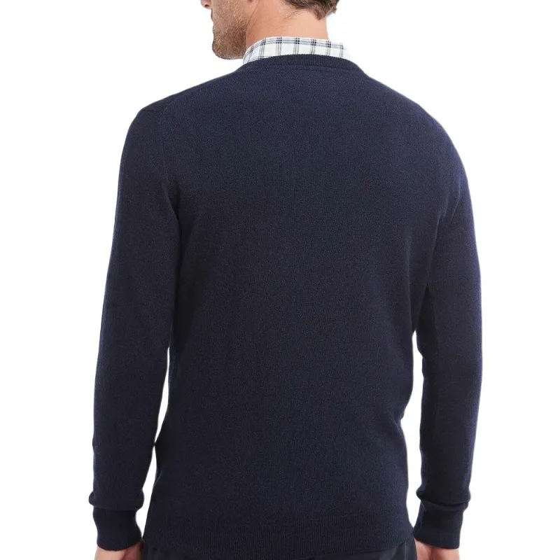 BARBOUR V Neck Knit Jumper-2