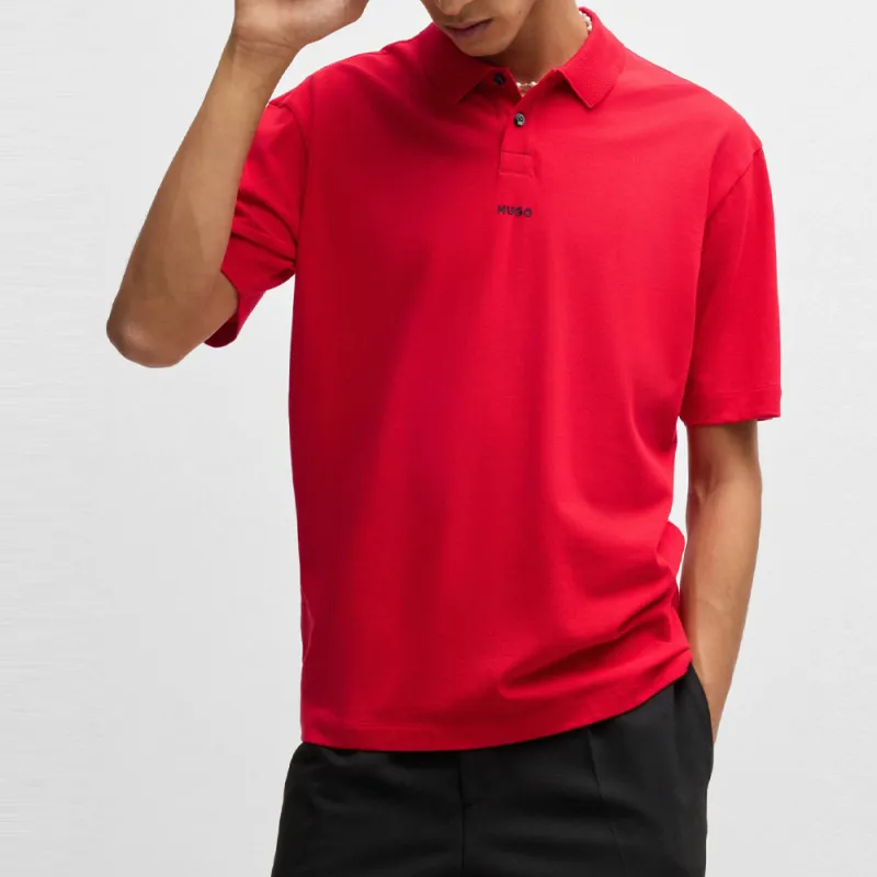 HUGO BOSS Polo Shirts Men Red-2