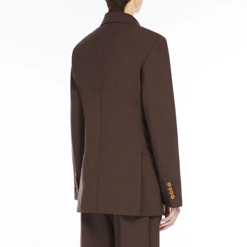 MaxMara Corfu Double Breasted Long Sleeved Jacket-2