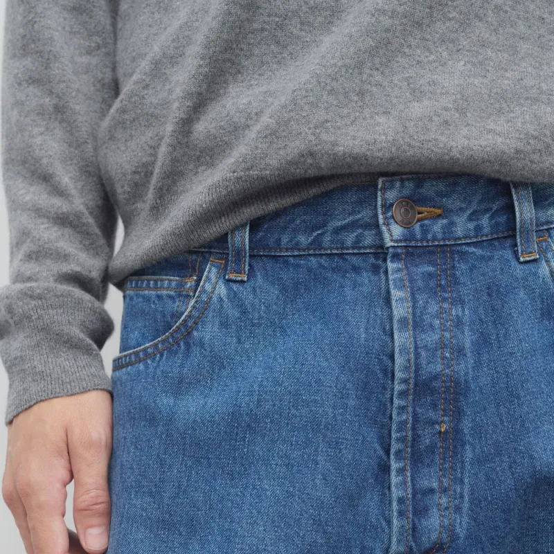 THE ROW Burt Straight Leg Jeans-5