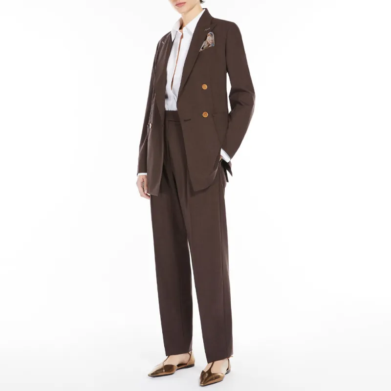 MaxMara Corfu Double Breasted Long Sleeved Jacket-3