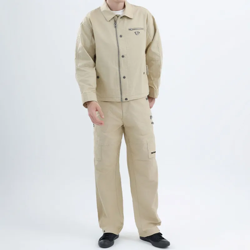 TRUE RELIGION SS24 Jackets Coats Men's Apricot-2