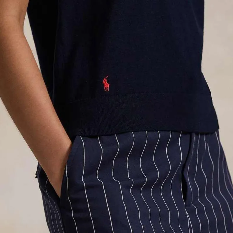 Polo Ralph Lauren SS25 Tank Top Women's Dark Blue-4