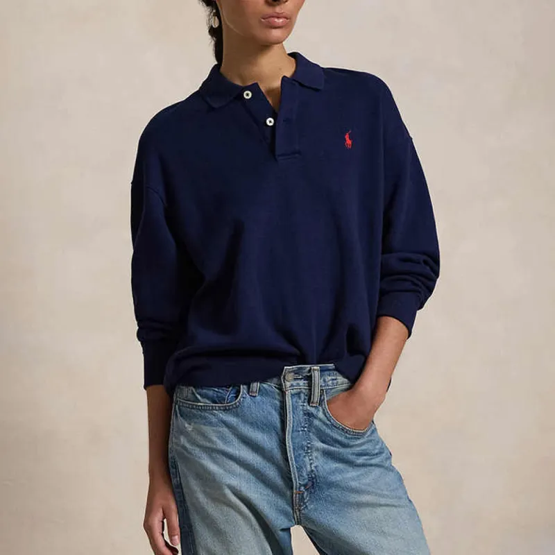 Polo Ralph Lauren SS25 Polo Shirt Women's Nautical Blue-2