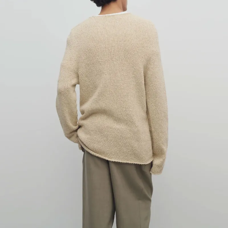 THE ROW Knitwear Men's Light Beige Gray-3