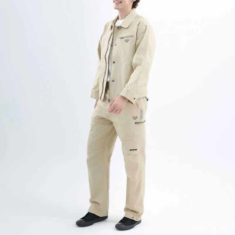 TRUE RELIGION SS24 Jackets Coats Men's Apricot-5