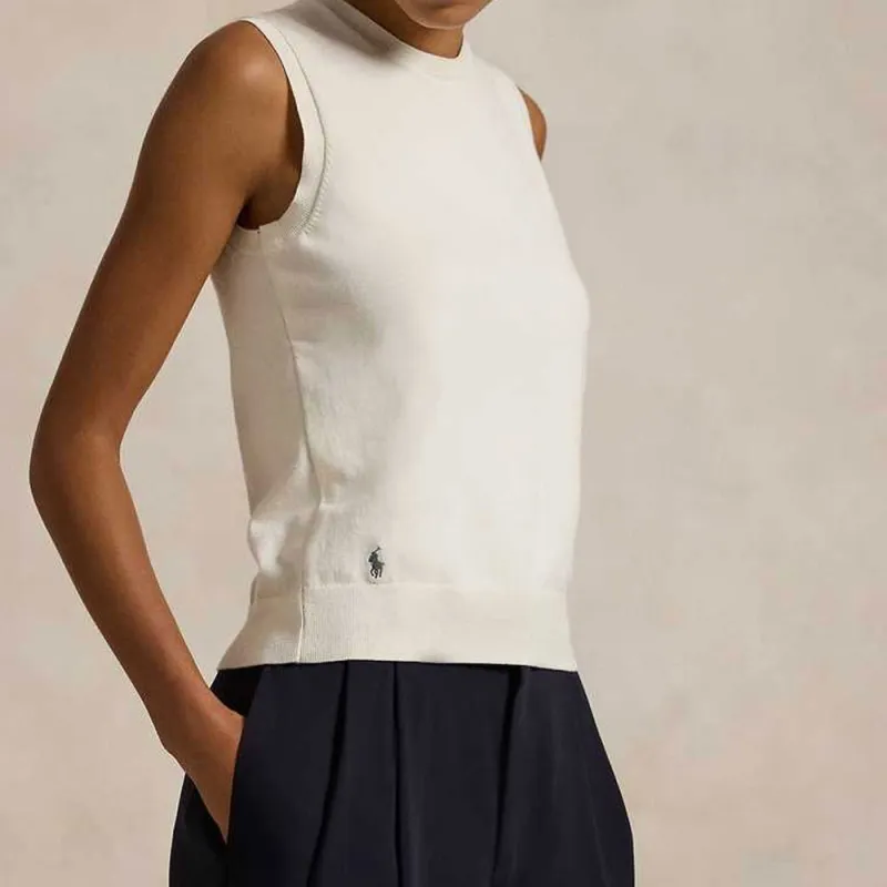 Polo Ralph Lauren SS25 Tank Top Women's White-4