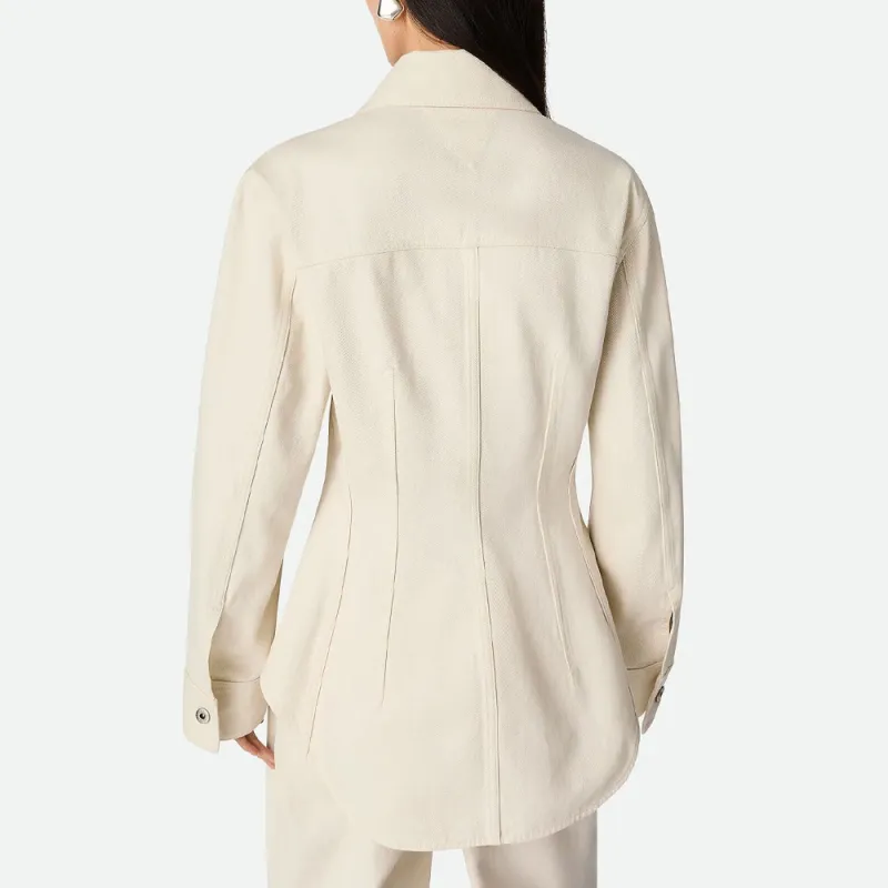 Bottega Veneta SS25 Shirt Women's Ecru-1