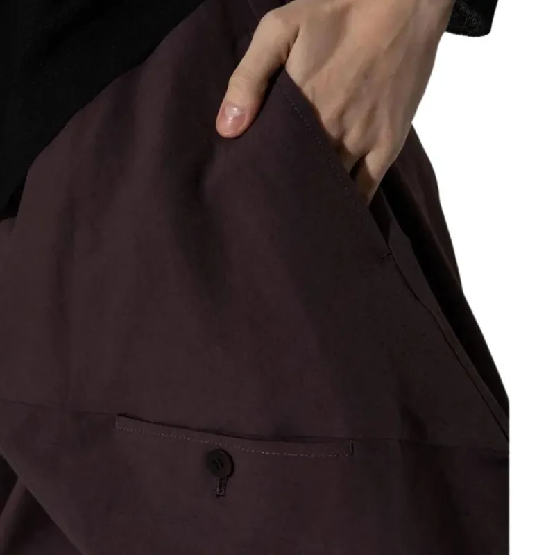 ISSEY MIYAKE Wide leg Trousers-4