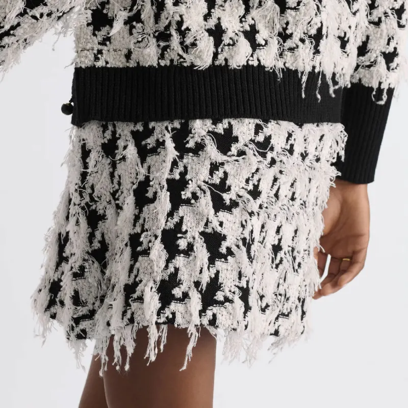 DIOR SS25 Spring Summer Ready to Wear Collection Casual Short Skirts Women's Black White-3