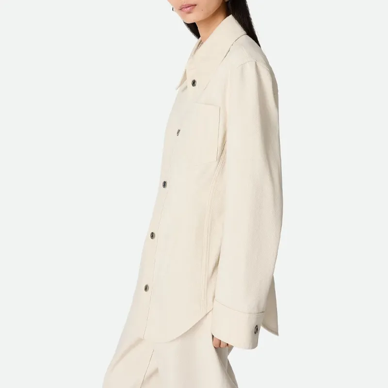 Bottega Veneta SS25 Shirt Women's Ecru-2