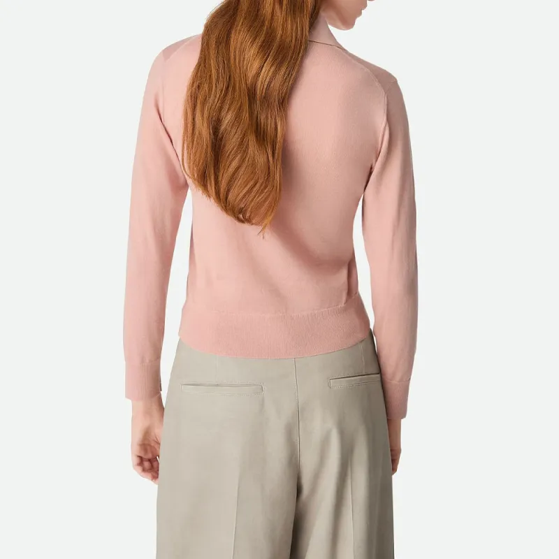Bottega Veneta SS25 Cashmere Sweater Women's Pink-1