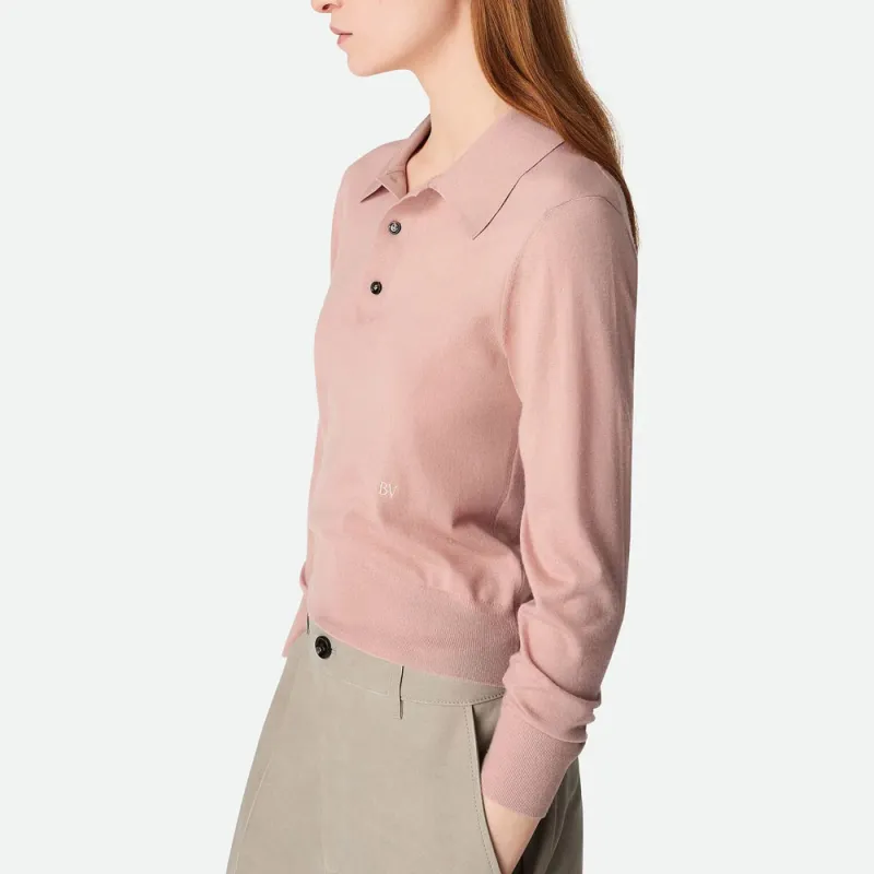 Bottega Veneta SS25 Cashmere Sweater Women's Pink-2