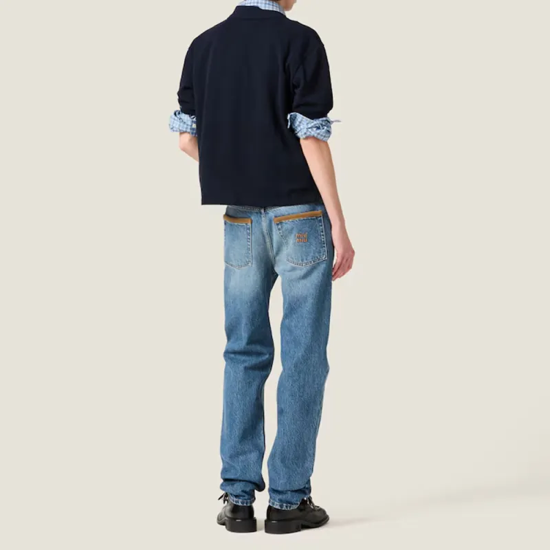 MIU MIU Jeans Women's Blue-3