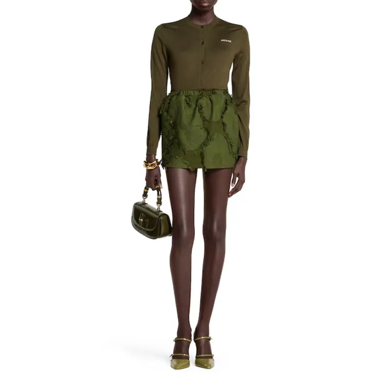 GUCCI SS25 Cashmere Sweater Women's Green-1
