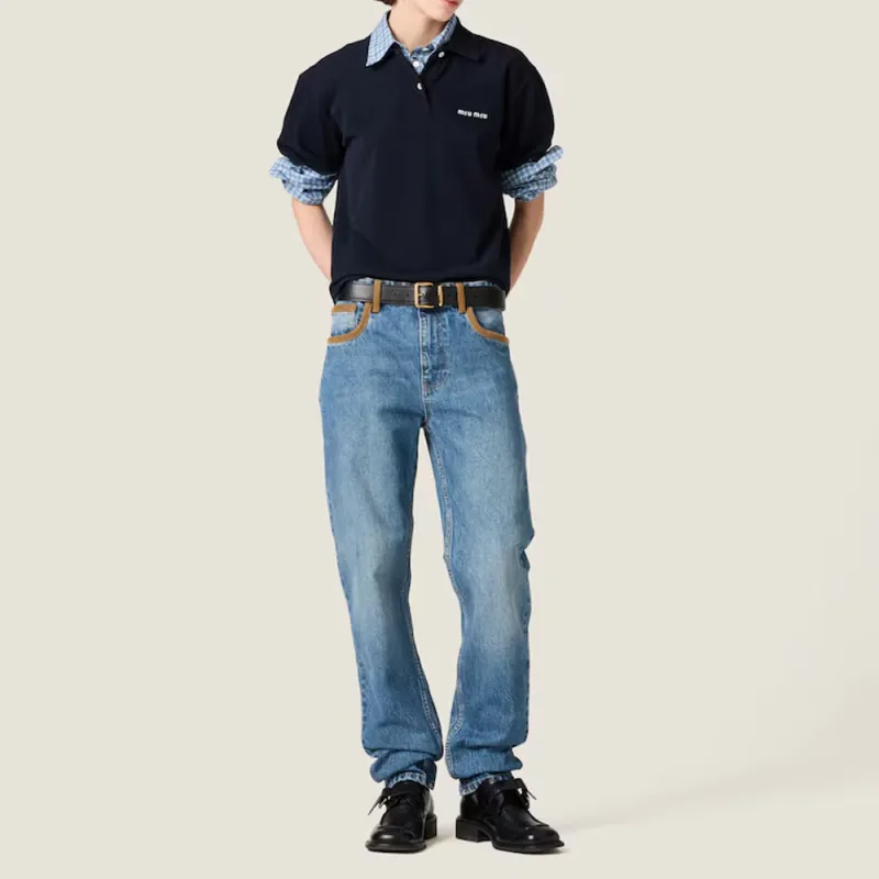 MIU MIU Jeans Women's Blue-1