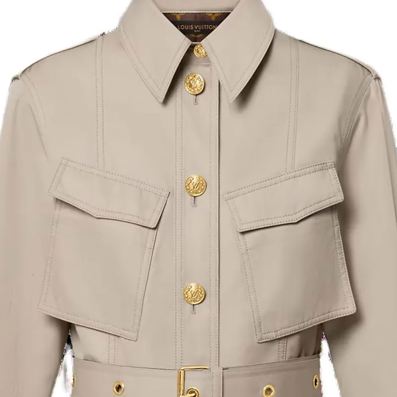 LOUIS VUITTON Belted Safari Jacket-3
