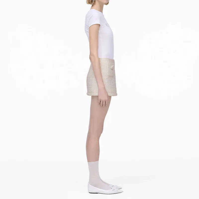 MARC JACOBS Tweed Mini Skirt-4