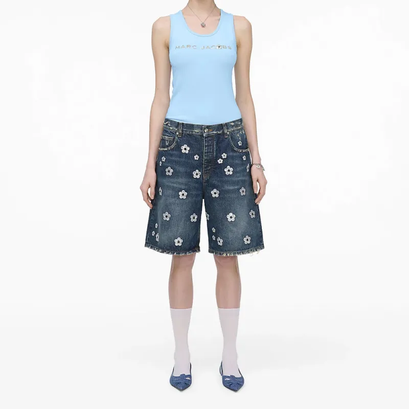 MARC JACOBS The Sequin Daisy Wide Leg Shorts-2