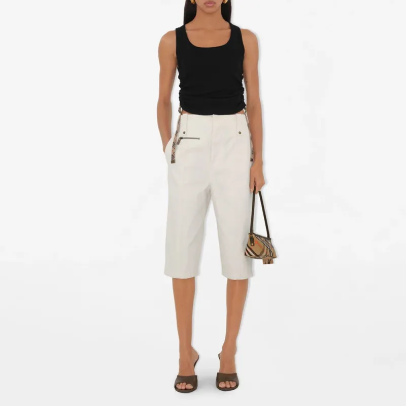 Burberry Check trim Tank Top-1