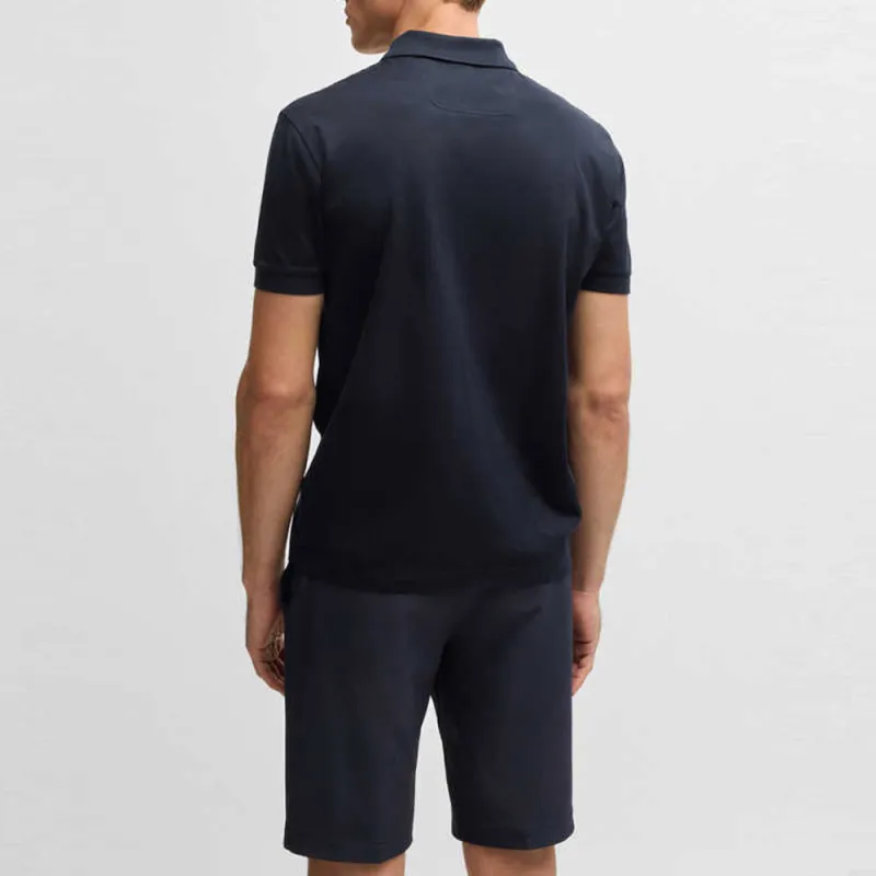 HUGO BOSS Zip neck Polo Shirt-2